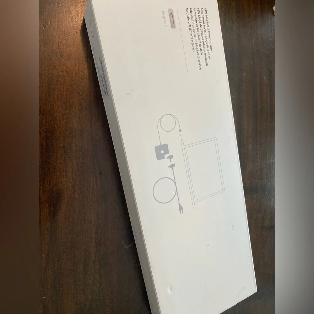 Box ONLY for Apple 45 W MagSafe Adapter empty box